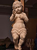 Blessing Child Jesus 52cm, in natural wood