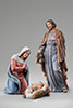 Holy Family, 190 cm carved from limewood in Ortisei